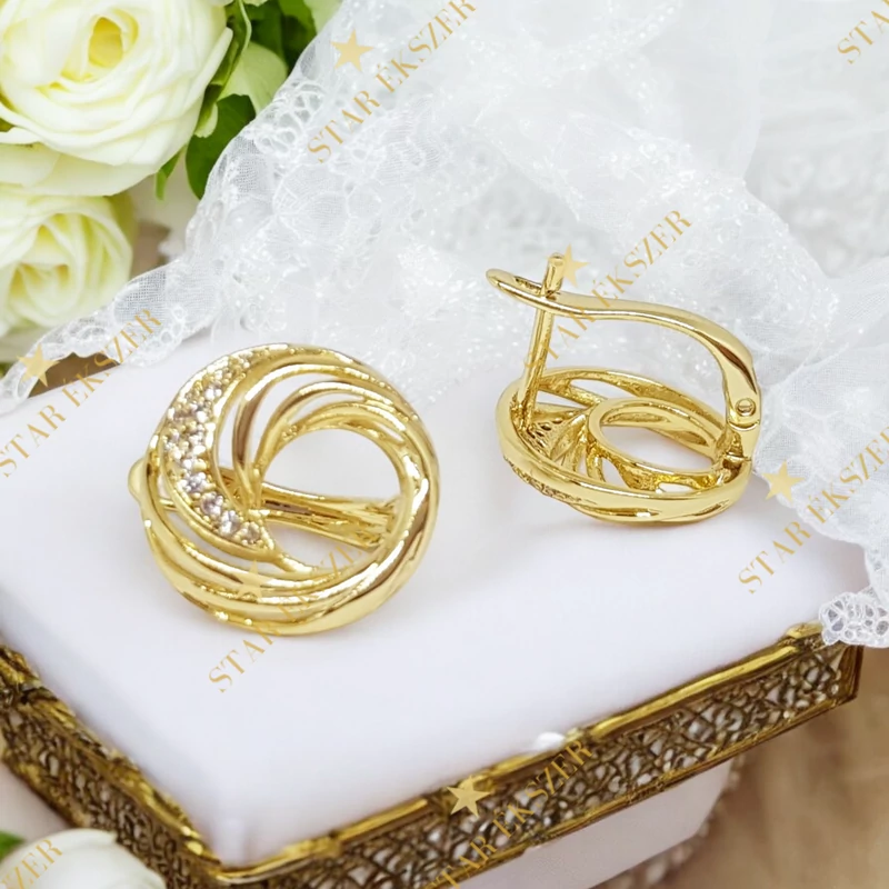 Dasa 14K Gold Filled antiallergén fülbevaló