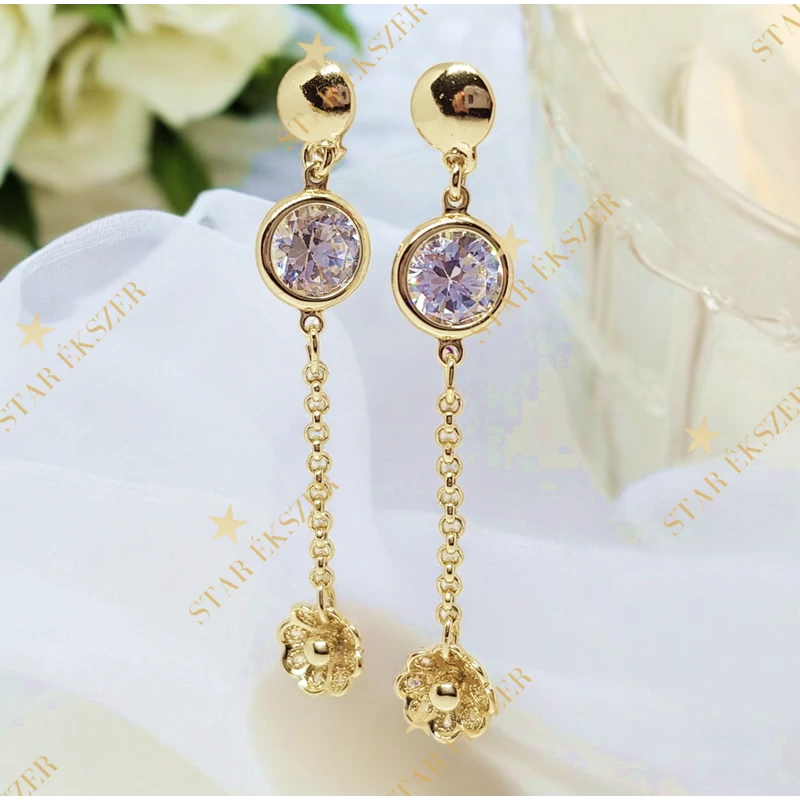 Nicole 14K Gold Filled antiallergén fülbevaló