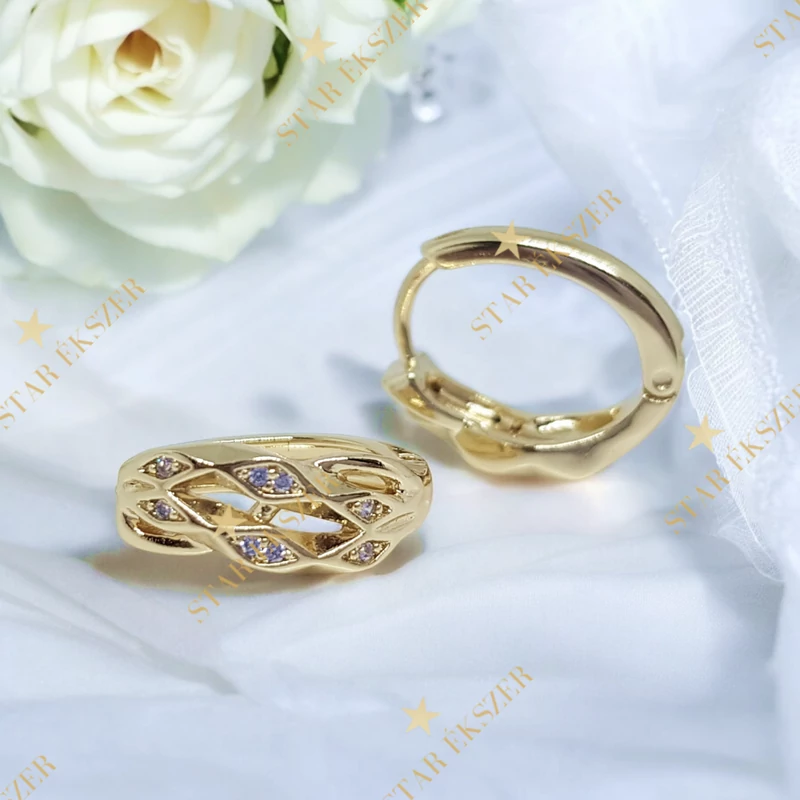 Claire 14K Gold Filled antiallergén fülbevaló
