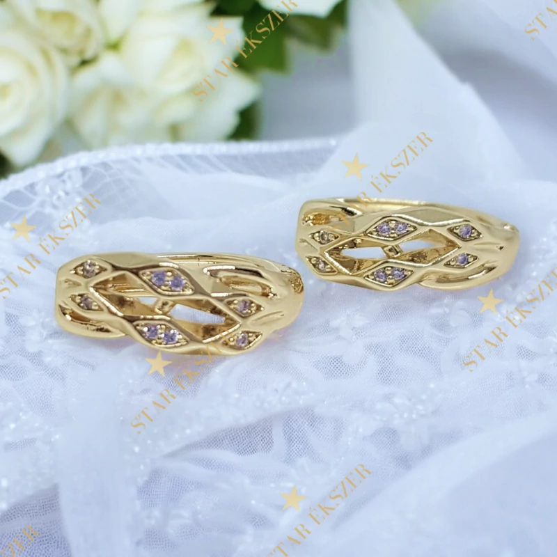 Claire 14K Gold Filled antiallergén fülbevaló