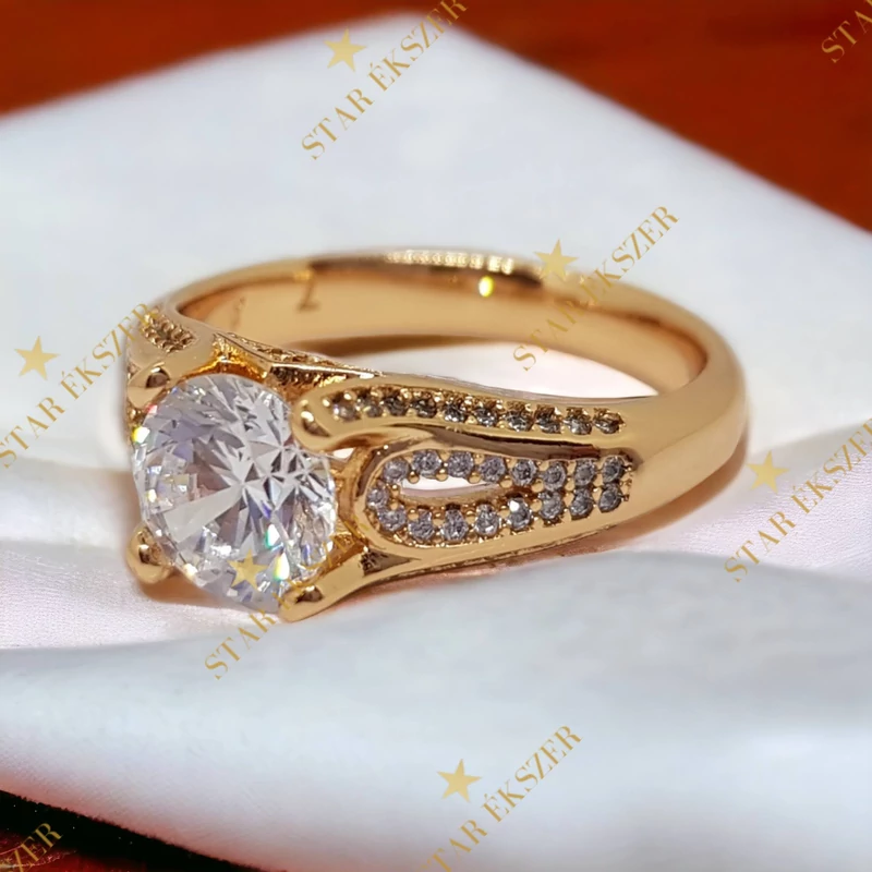 Ildiko antiallergén Gold Filled gyűrű 57-es 