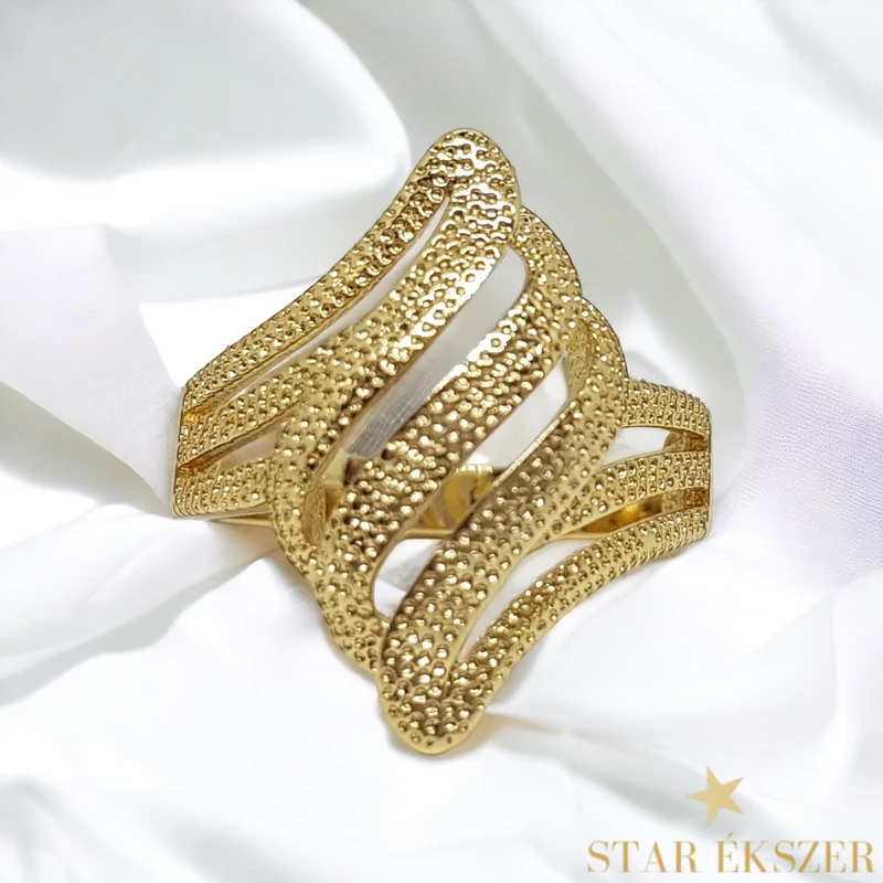Bodil antiallergén Gold Filled gyűrű 52-es