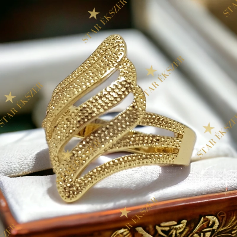 Bodil antiallergén Gold Filled gyűrű 52-es