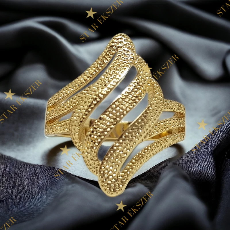 Bodil antiallergén Gold Filled gyűrű 52-es