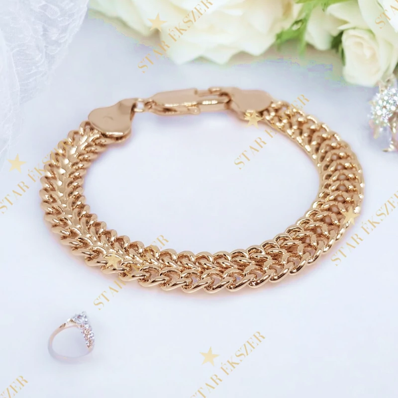 Gabi 18K Gold Filled antiallergén karkötő 18cm 