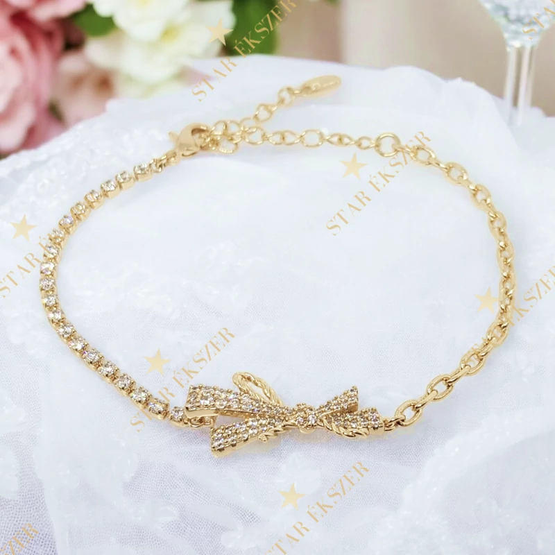 Masni 14K Gold Filled antiallergén karkötő 22cm 