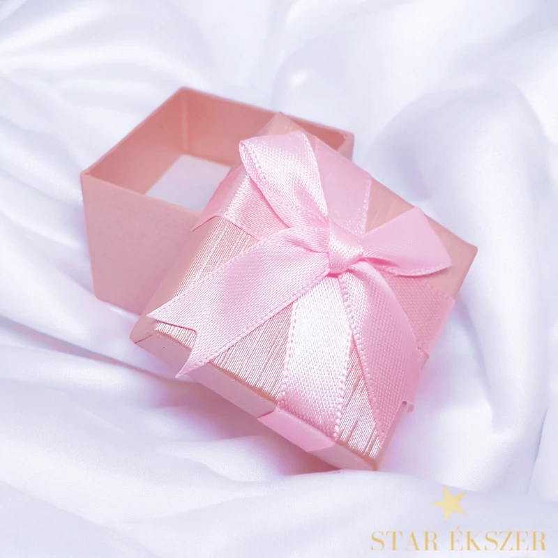 Masnis Díszdoboz gyűrűhöz rózsaszín