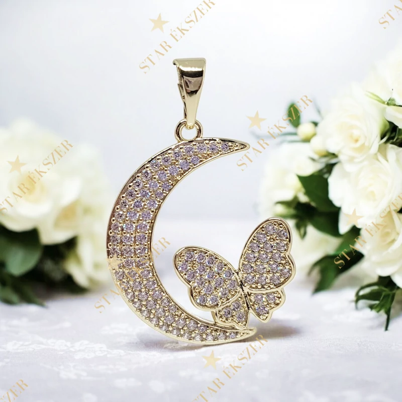 Prémium Hold 14K Gold Filled antillergén medál 