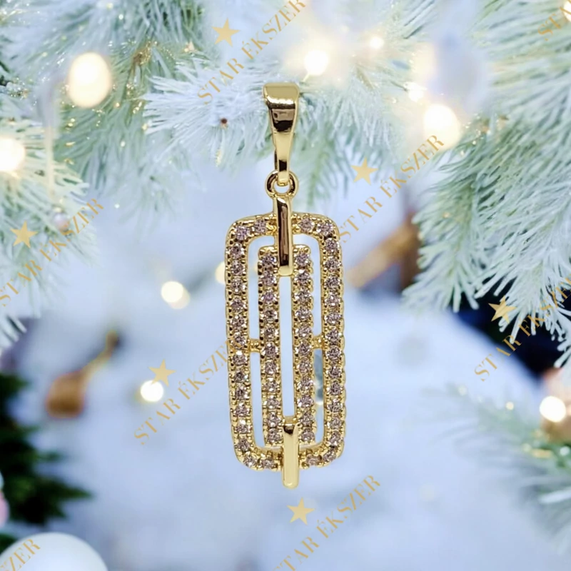 Namur 14K Gold Filled antillergén medál 