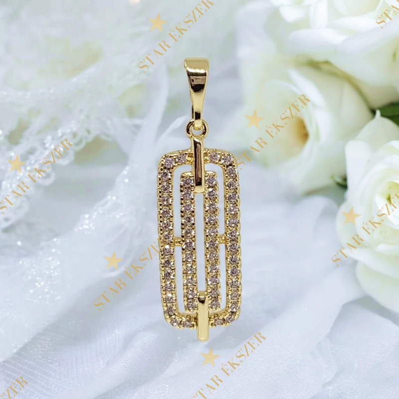 Namur 14K Gold Filled antillergén medál 