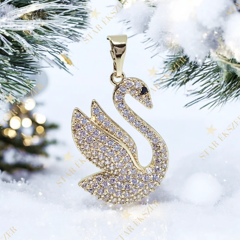 Hattyú 14K Gold Filled antillergén medál