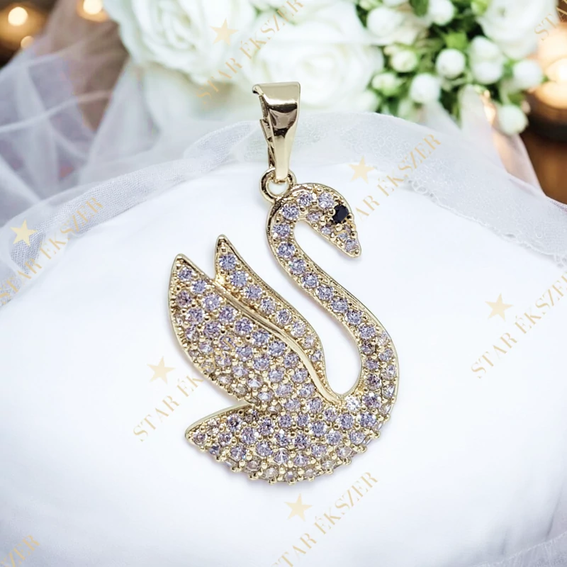 Hattyú 14K Gold Filled antillergén medál