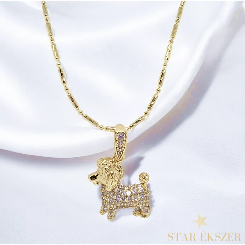 Kutyus 14K Gold Filled antiallergén nyaklánc 45cm