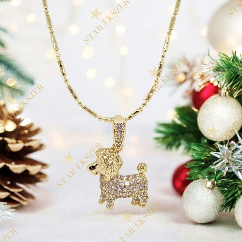 Kutyus 14K Gold Filled antiallergén nyaklánc 45cm