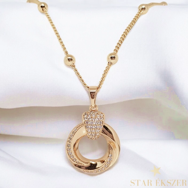 Vanesa 18K Gold Filled antiallergén nyaklánc 45cm