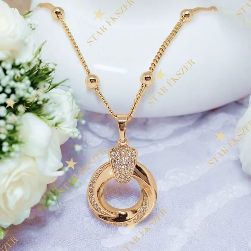Vanesa 18K Gold Filled antiallergén nyaklánc 45cm