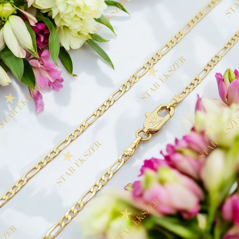 Figaro 14K Gold Filled antiallergén vékony Nyaklánc 45cm