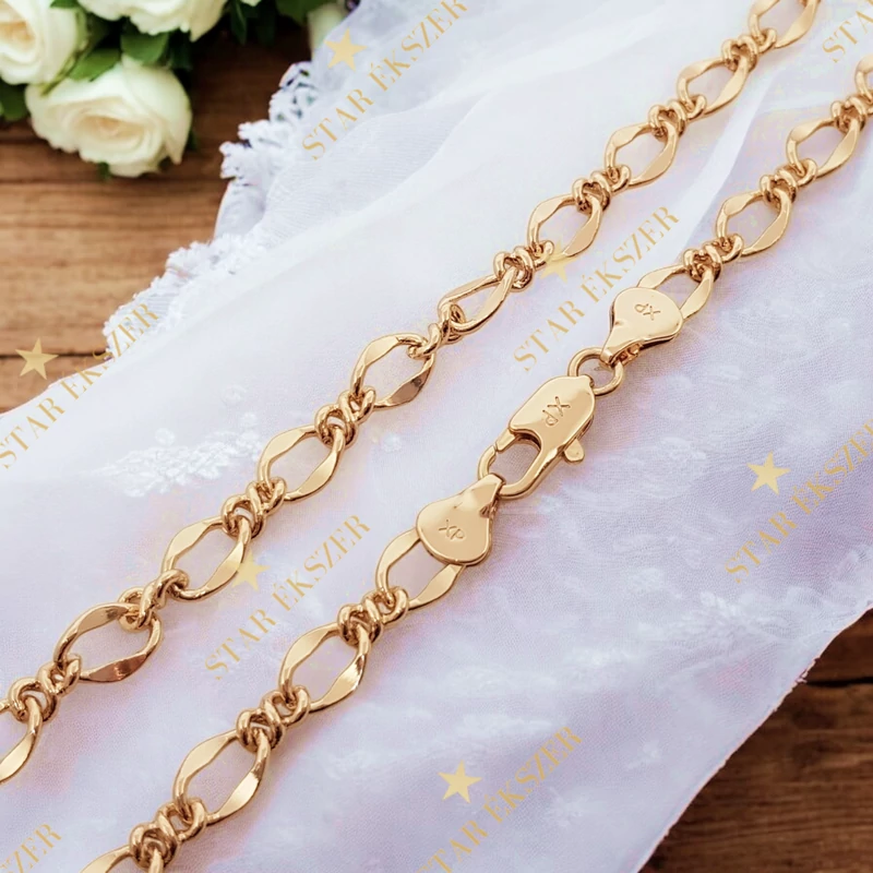 Perez Gold Filled antiallergén férfi nyaklánc 50cm