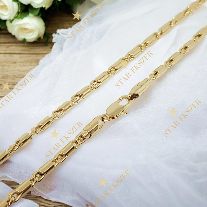 Dombi 14K Gold Filled antiallergén nyaklánc 50cm