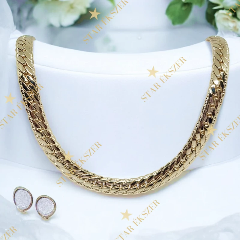 Marta 14K Gold Filled antiallergén Nyakék 50cm