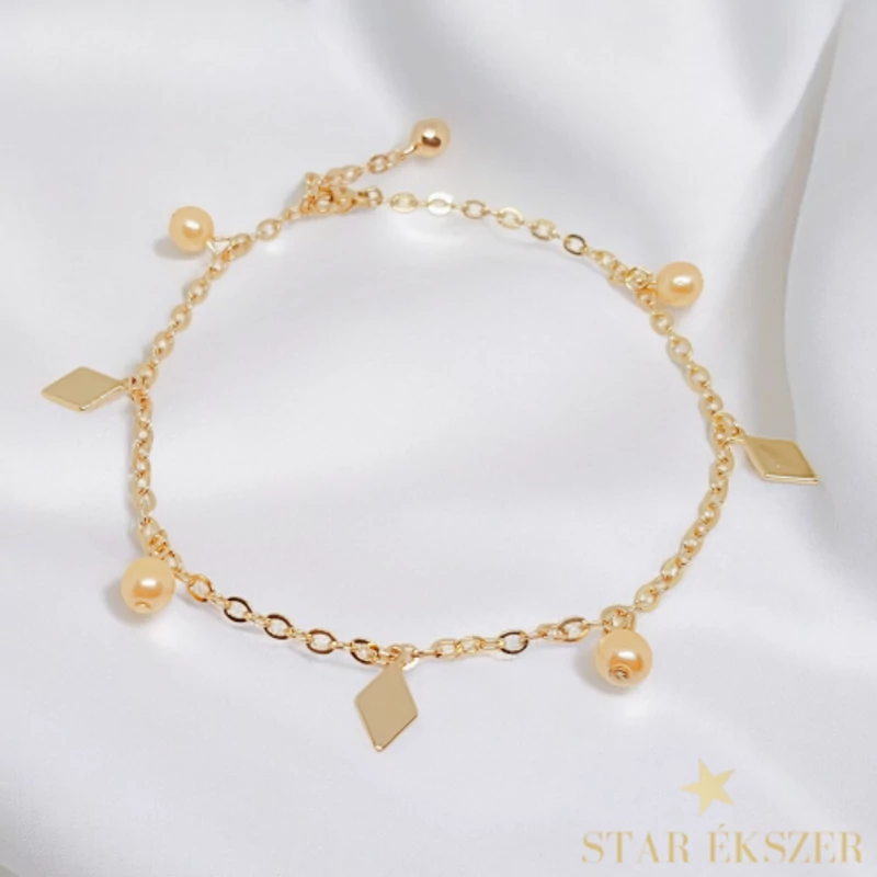 Mariana 18K GF. antiallergén bokalánc 27cm