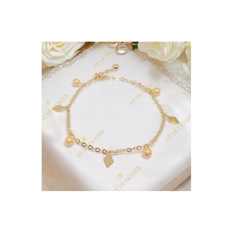 Mariana 18K GF. antiallergén bokalánc 27cm