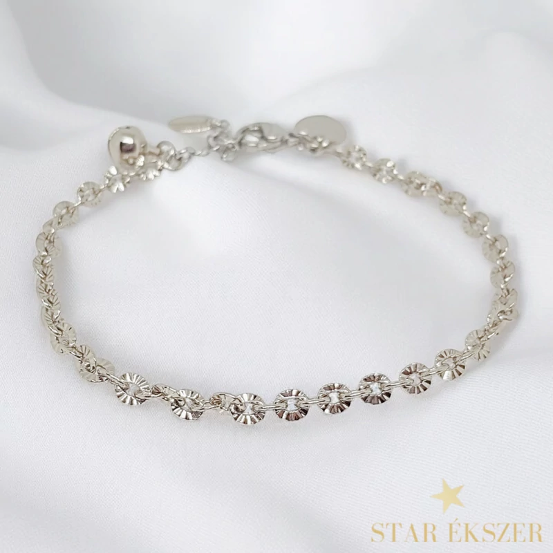 Krizia White G.F. Antiallergén kislány Bokalánc 20cm