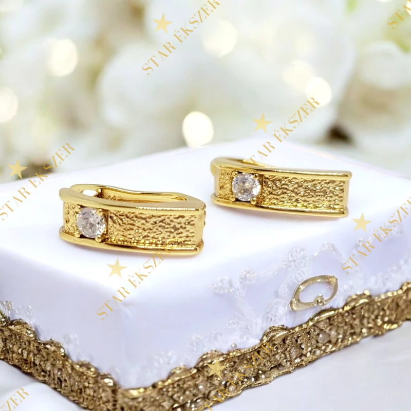 Cadiz 14K antiallergén fülbevaló