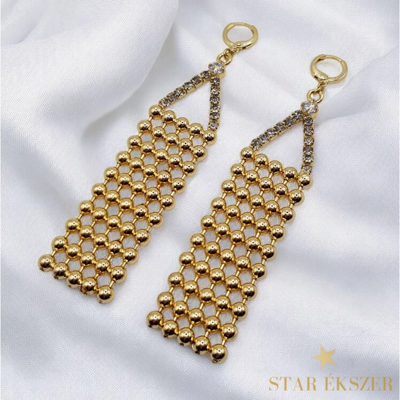 Nowra 14K antiallergén fülbevaló