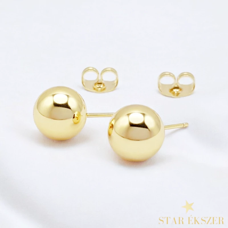 Rita 14k antiallergén gömb fülbevaló