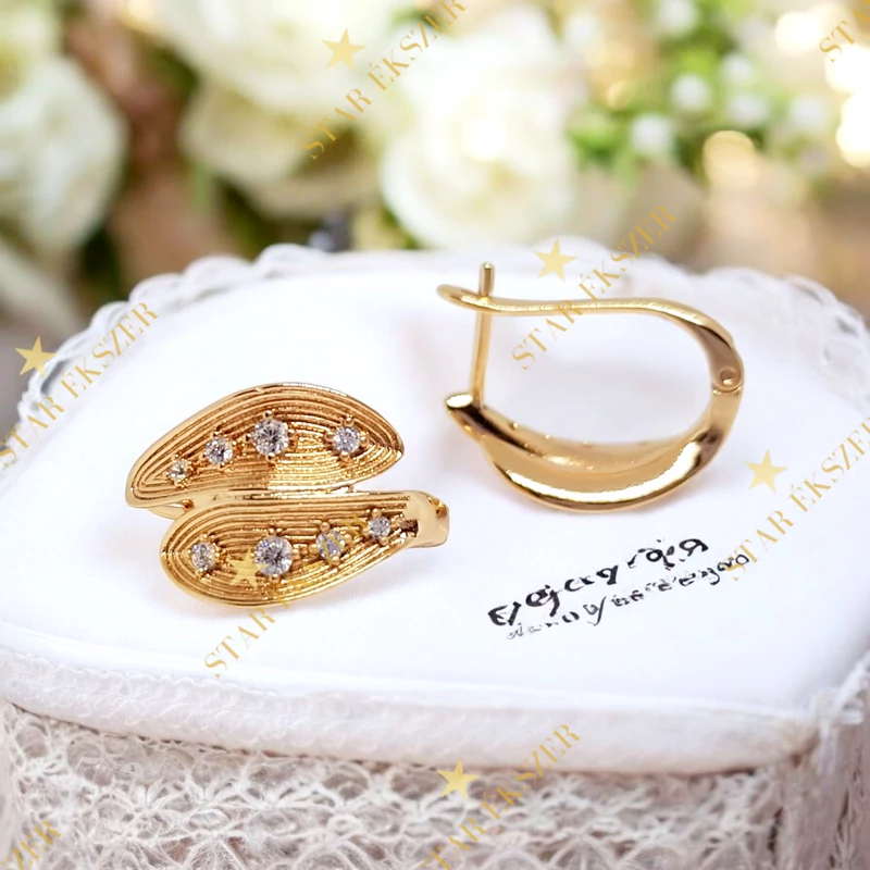 Como 18K antiallergén fülbevaló