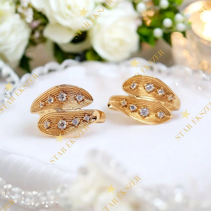 Como 18K antiallergén fülbevaló