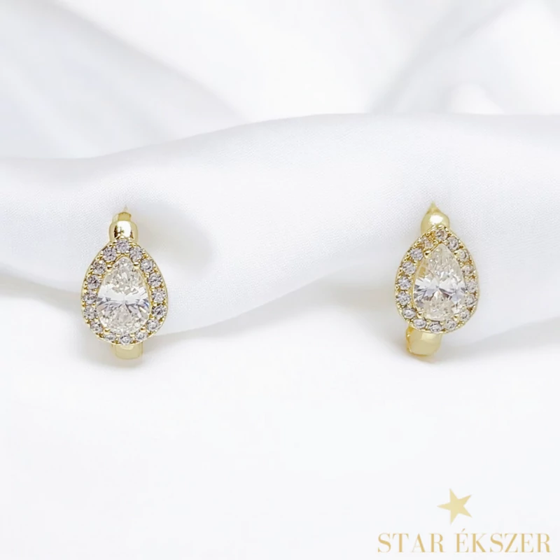 Everly 14K GF. antiallergén kislány fülbevaló