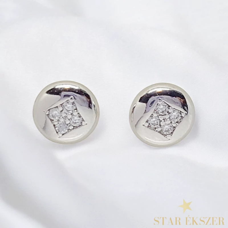 Bella White GF. antiallergén fülbevaló 