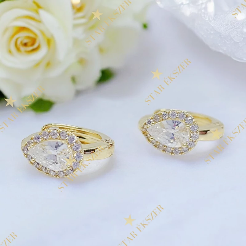 Everly 14K GF. antiallergén kislány fülbevaló