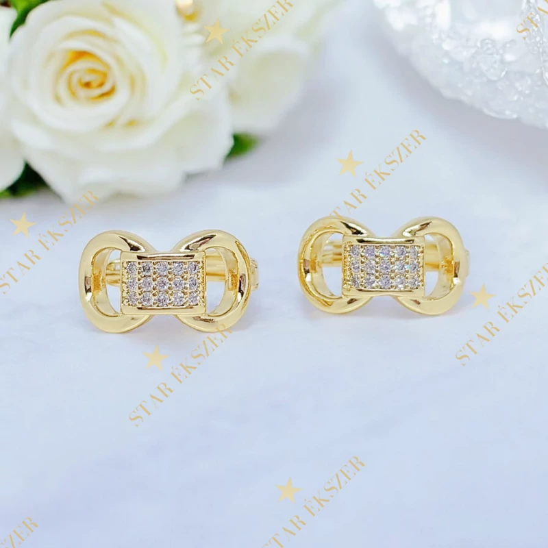 Lairvik 14K G.F. antiallergén fülbevaló