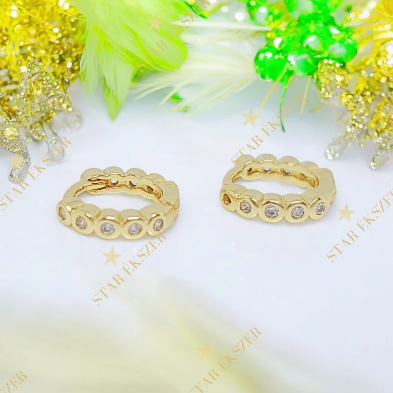Hamina 14K G.F. antiallergén baby fülbevaló