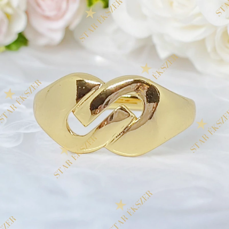 Adea 14K antiallergén gyűrű 52-es méret