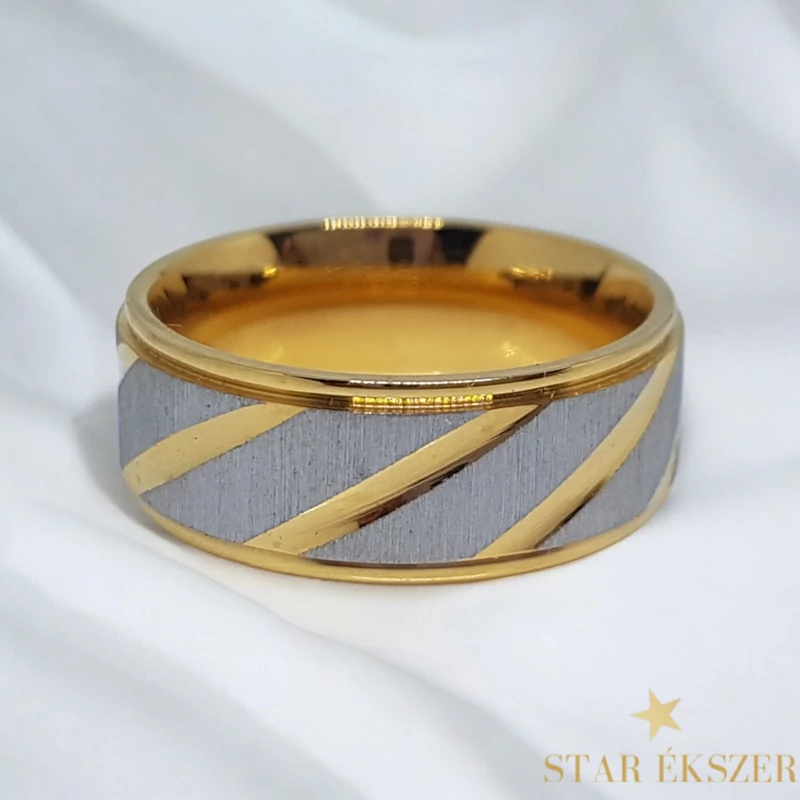 Nemesacél Karikagyűrű vastag 57-es