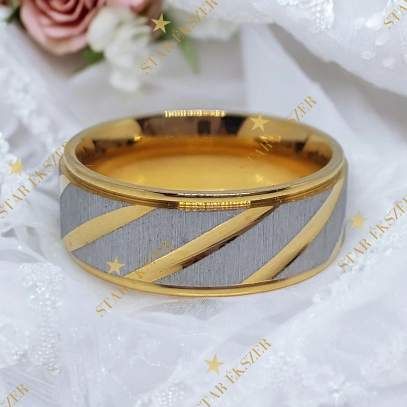 Nemesacél Karikagyűrű vastag 57-es