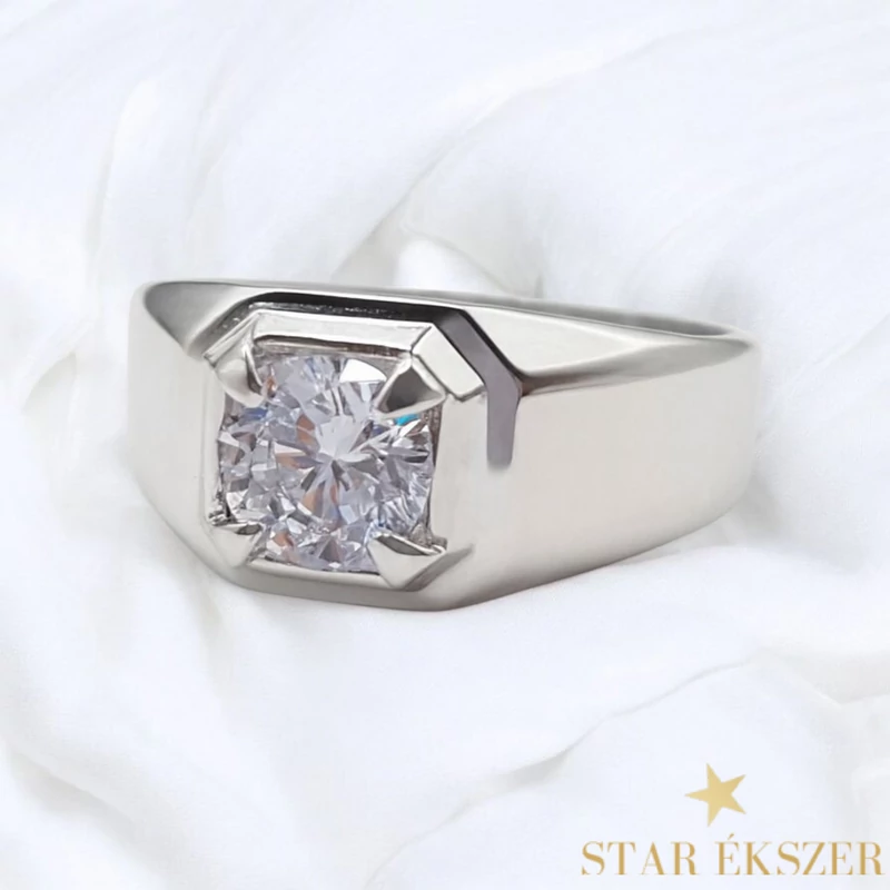 Eldrin White antiallergén gyűrű 62-es