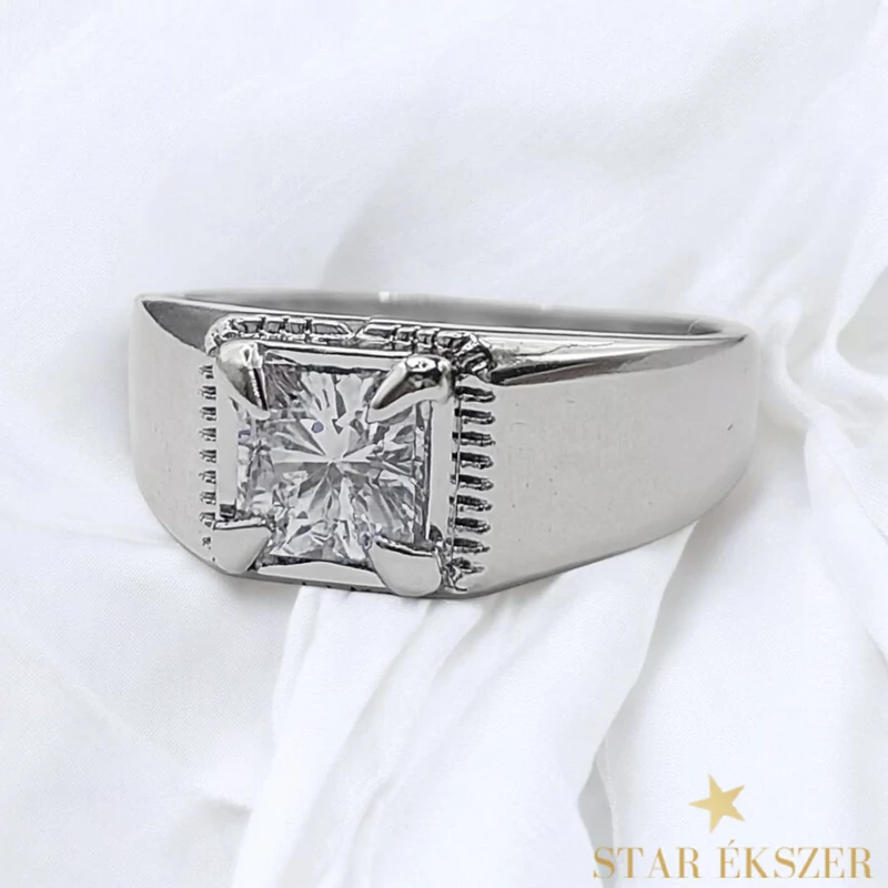 Seren White antiallergén gyűrű 64-es