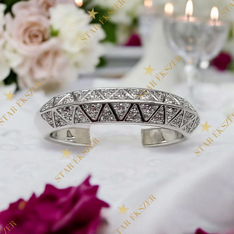 Lymera White antiallergén gyűrű 54-es