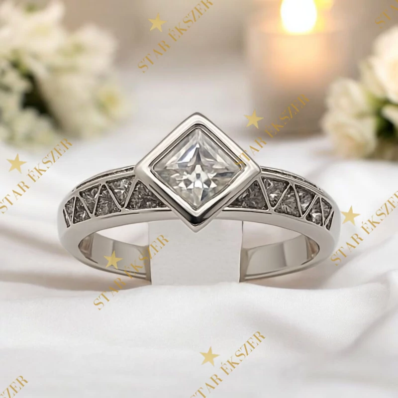 Arlena White antiallergén gyűrű 52-es