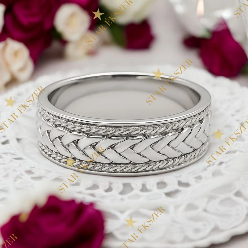 Valmor White antiallergén gyűrű 59-es