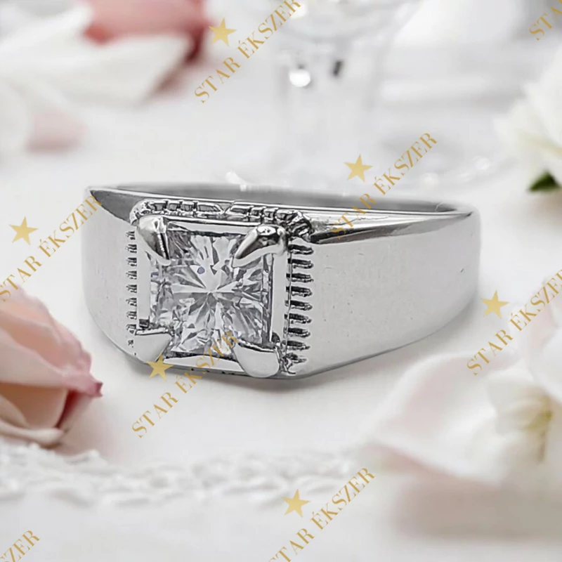 Seren White antiallergén gyűrű 64-es