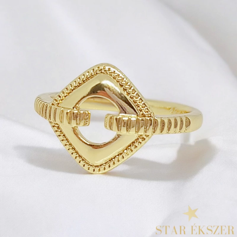 Zora 14K antiallergén gyűrű 54-es méret