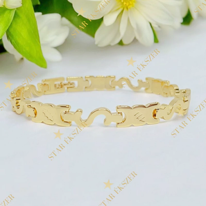 Viera 14K antiallergén karkötő