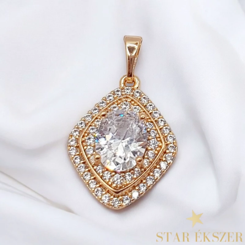 Arine 18K antillergén köves medál