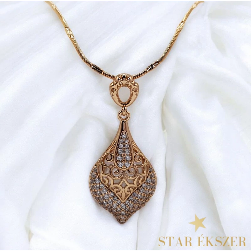 Broome 18K antiallergén medálos nyaklánc 45cm